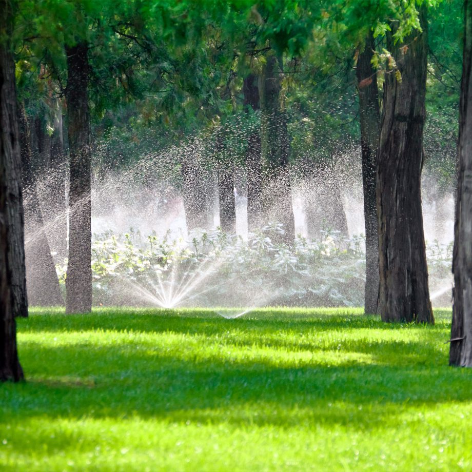 Sprinkler Installation Watering Large Lawn In Northglenn, CO